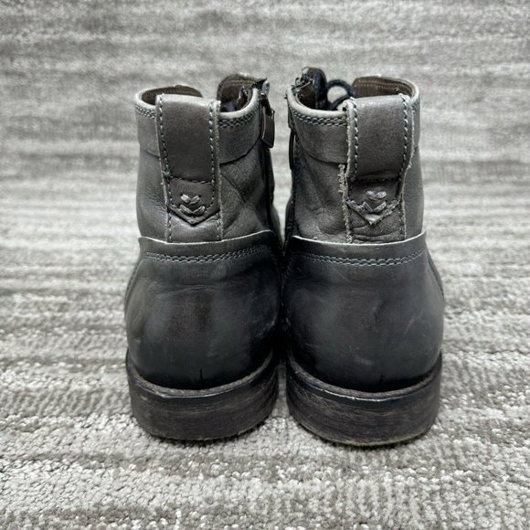 Bed Stu Gray Leather Boots - Picture 6 of 9